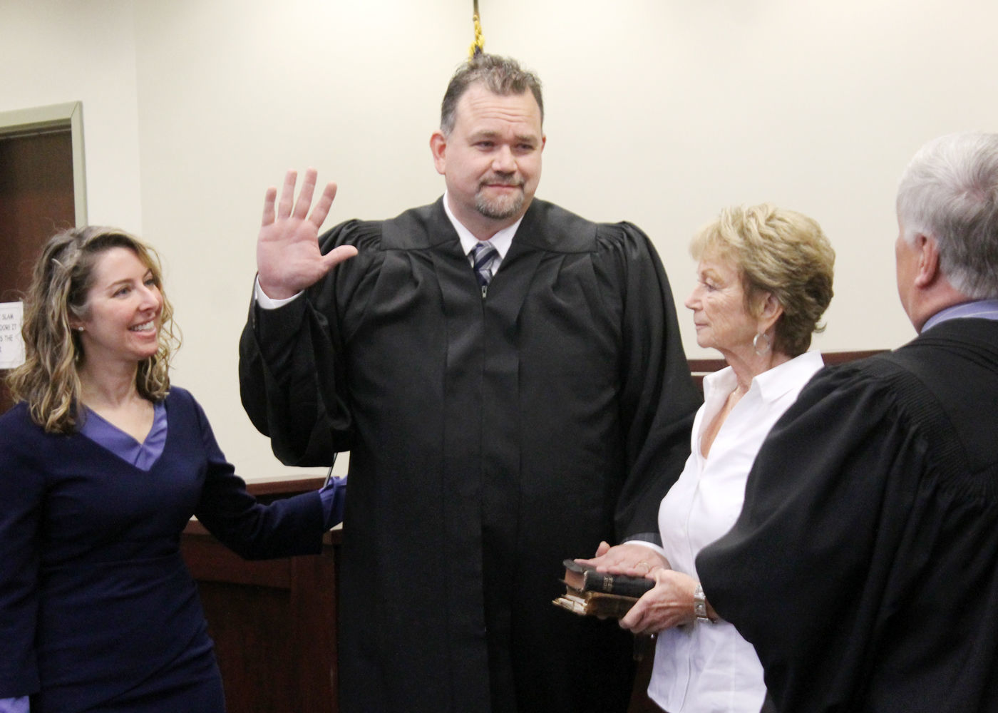 Swenson sworn in as Salamanca City Court Judge